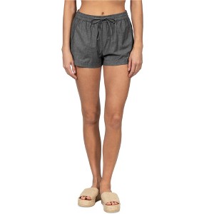 Hurley Womens Cindy Chambray Casual Walking Shorts - 1 of 1