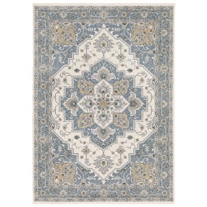 Oriental Weavers Maharaja 051F1 Blue/ Ivory Indoor Area Rug - 2'3" x 7'6" - 1 of 4