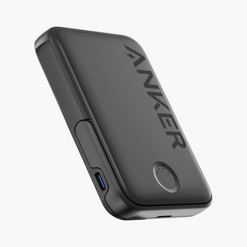 Anker Nano 5000mAh 22.5W Power Bank with Built-in USB-C Connector - Black