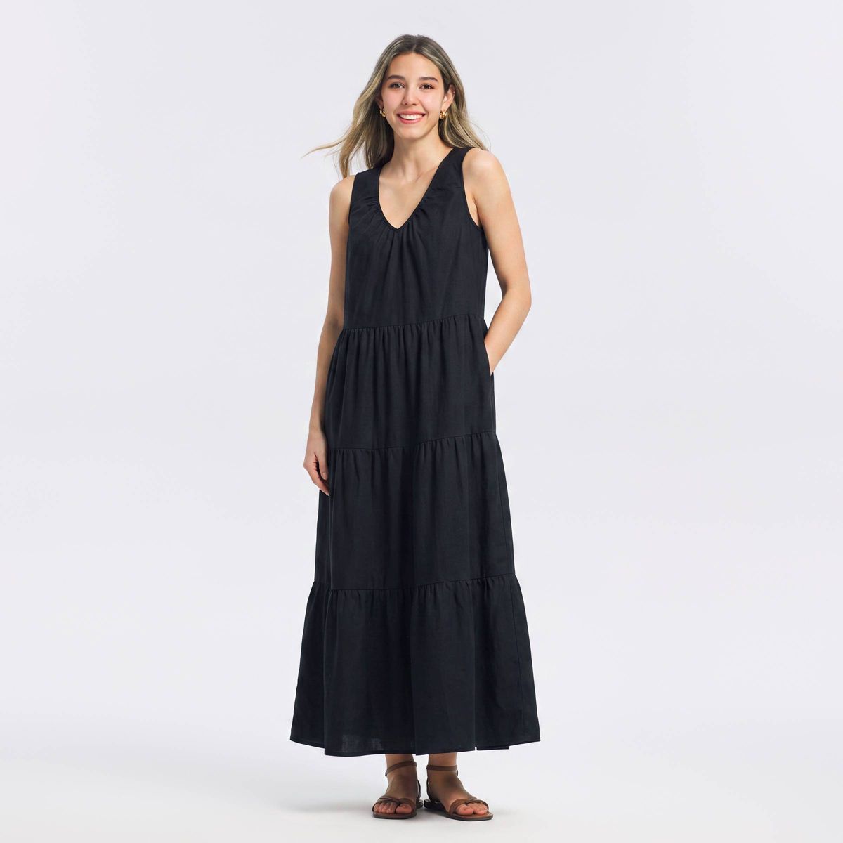 Women's Tiered Maxi Dress - A New Day™