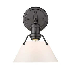 Golden Lighting Orwell 1 Light Bath Vanity - 1 of 2