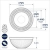 Nordic Ware 8- Piece Covered Bowl Set - 4 of 4