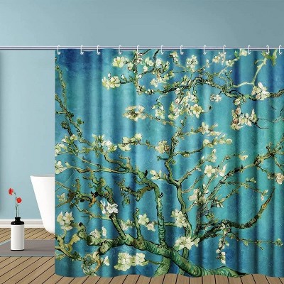 LunaLulinlk Bathroom Shower Curtain Set with Hooks