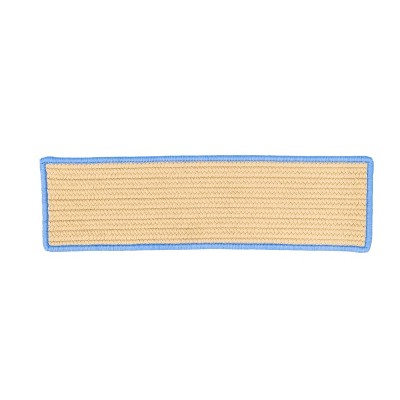 Colonial Mills Seville Stair Treads - Blue 8"x28", 13 Pcs