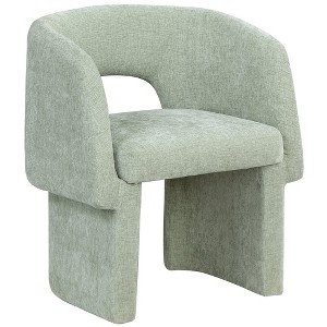 Meridian Furniture,Emmet Chenille Fabric Dining Chair / Accent Chair - 1 of 4