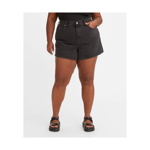 Levi's® Women's Plus Size High-rise Mom Jean Shorts - Wonderful 20 : Target