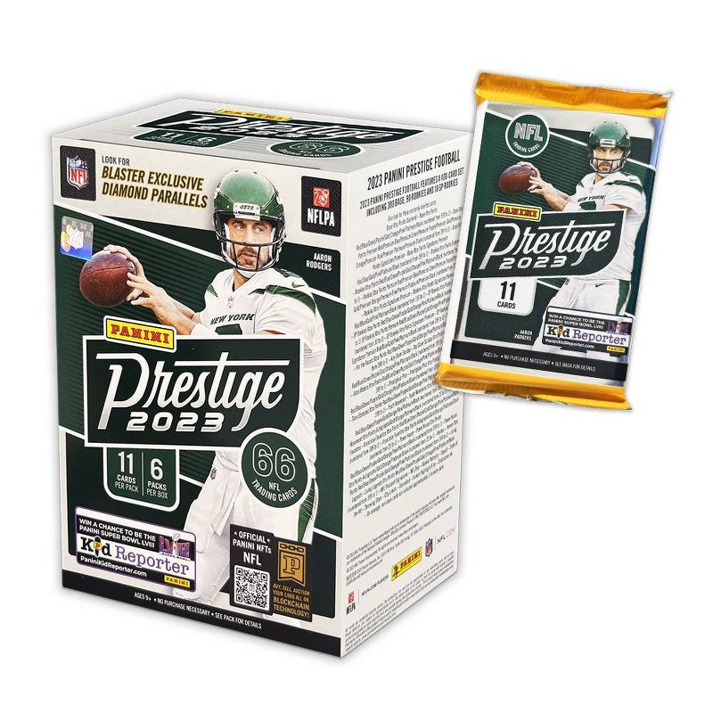 2023 Panini NFL Prestige Football Trading Card Blaster Box, 2 of 4