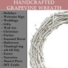 Kraft Lane: 18" Painted Grapevine Wreath, Cream, DIY Craft Projects, Handcrafted - 3 of 4