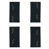 Saro Lifestyle Fringe Detail Table Napkins With Line Design (Set of 4) - 3 of 4