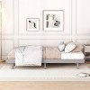FURNIinspire Beds Modern Minimalist Queen Bed Frame Floating Platform Bed, Bedroom Furniture, No Box Spring Needed, Grey, 82.7"*62.8"*10.8" - 4 of 4
