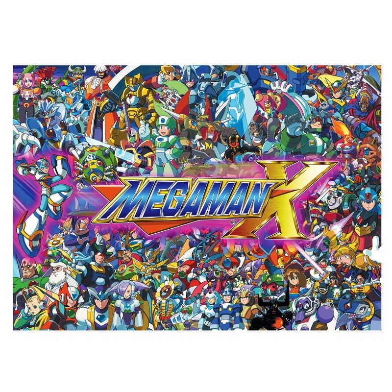 Toynk Mega Man Collage 1000 Piece Jigsaw Puzzle, 1 of 8