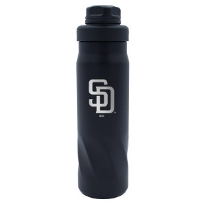 MLB San Diego Padres 20oz Stainless Steel Water Bottle - 1 of 3