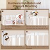 Gulches Infant and Pet Safety Gate, Child Barrier for Doorways, Stairs, and Hallways, 29.1-Inch to 33.8-Inch Openings, 30-Inch H. - 4 of 4