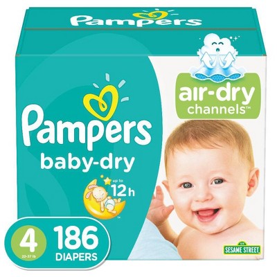 Target pampers baby hot sale dry size 4