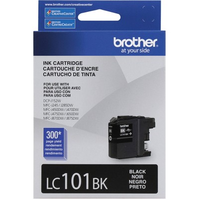 Brother LC 101BK Black Ink Cartridge Standard 69096