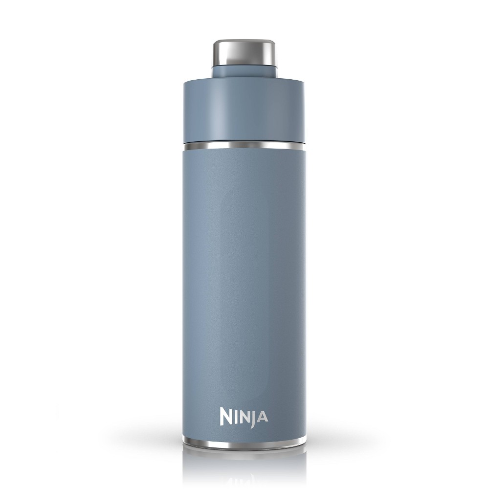 Photos - Glass Ninja Thirsti 24oz Travel Water Bottle - Storm Blue Denim Blue 