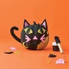 Halloween Craft Embellished Paper Mache Cat Pumpkin Painting Kit - Mondo Llama™ - 2 of 4