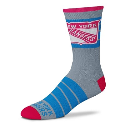 NHL New York Rangers Quad Socks - M