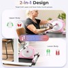 Sunny Health & Fitness Under Desk Smart Mini Pedal Exerciser Dual Function Cycle Exercise Bike - 2 of 4