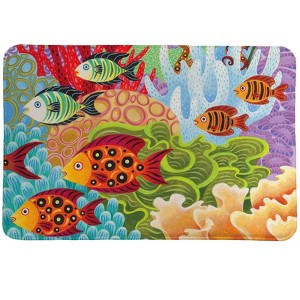 Laural Home Fish in the Hood 20"W x 30"L Memory Foam Rug - 1 of 1