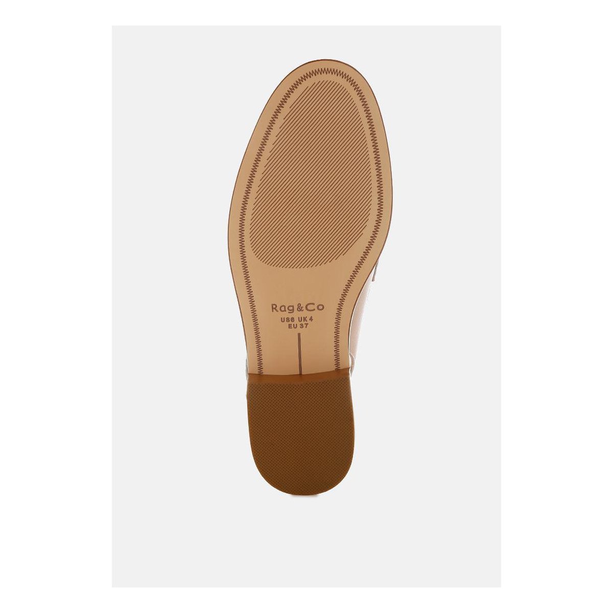 Женские туфли Rag & Co Womens Remykin Braided Penny Strap Loafers 10 — фото 5