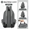 Unique Bargains Lightweight Waterpoof Convertible Sling Bag with USB Charge Port - 3 of 4