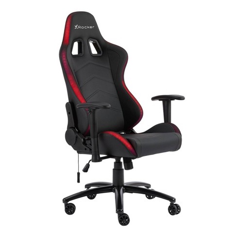 Flash LED 2.0 Audio Gaming Chair, Red/LED