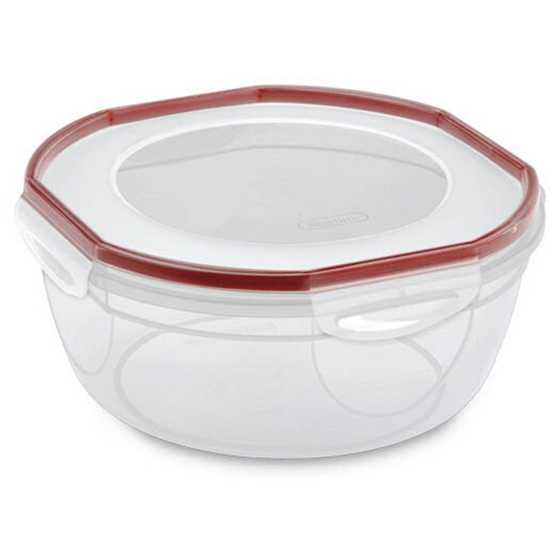 Sterilite Ultra Seal 4.7 Qt Plastic Food Storage Bowl Container w/ Lid, 2 of 7