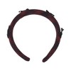 Unique Bargains Women's Plaid Bow Headbands 1 Pc - 4 of 4