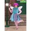 HalloweenCostumes.com Women's Plus Sesame Street Abby Halloween Costume | Blue Fairy Outfit with Wings & Yarn Wig - 4 of 4