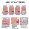 Unique Bargains  Dogs Cats Socks Non-Slip Indoor Paw Protection 4 Pcs - 2 of 4