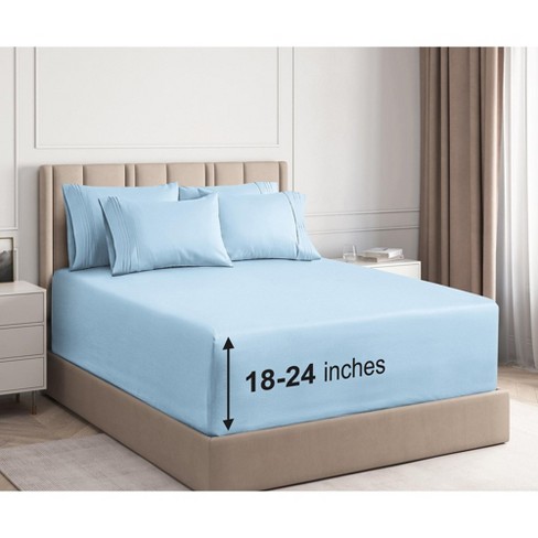 Queen Size Bed Sheets Target - 800 Thread Count Sateen Cotton Sheet Set Color Sense Target - Their microfiber sheets are some of the.