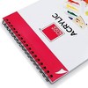 Colour Block 15 Page Blank Notebook 9"x12" White: Spiral Sketchbook, Hard Cover, Plain Paper, All Ages - 2 of 3