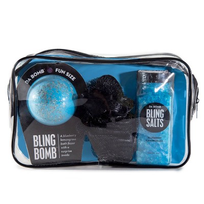 Da Bomb Bath Fizzers Bling Spa Gift Set - 3pc/12oz