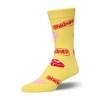 Crazy Socks, Starburst, Funny Novelty Socks, Large - 3 of 4
