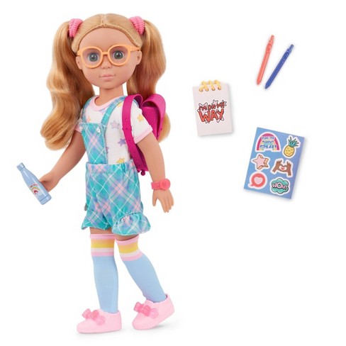 Barbie doll on sale school accessories