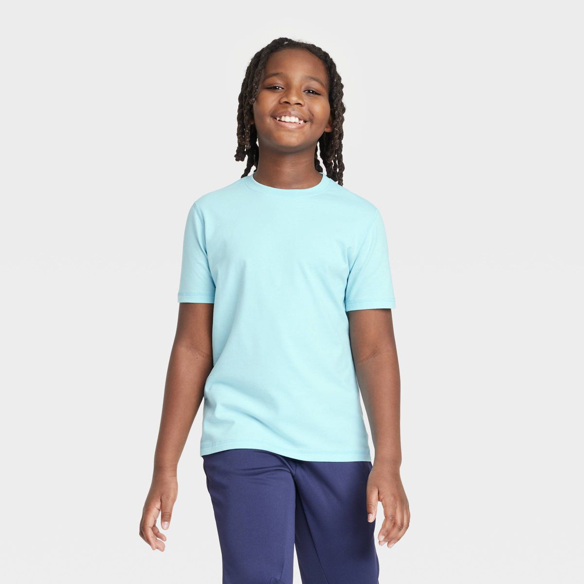 Boys' 2pk Core Short Sleeve T-Shirt - All In Motion™ - thumbnail 8