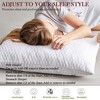 Aghana Digitals Shredded Memory Foam Bed Pillows Set of 2, Queen Size, Hypoallergenic - 4 of 4
