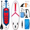 Garvee 350LBs Inflatable Stand Up Paddle Board, 10'6" x 33" x 6", 11FT Non-Slip Deck, Complete Accessories - Pump, Bag Included for Youth & Adults - 2 of 4