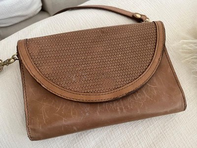 Cleo Convertible Crossbody Woven Almond