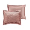 PAGED Duvet Cover Set Velvet Bedding Set with Throw Pillow, Quilted Diamond Top, Machine Washable - 4 of 4