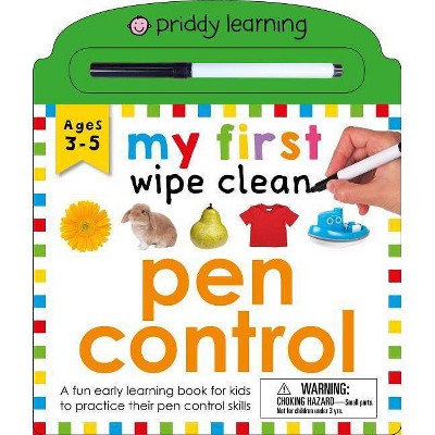 My First Wipe Clean: Pen Control by Aimee Chapman & Natalie  Munday & Amy  Oliver (Board Book)