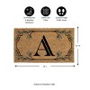 28" x 16" Monogram Coir Mat, Letter  "A" - 2 of 4