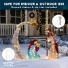 SYNCFUN 5FT 3D Christmas Nativity Scene Yard Light with LED Lights for Indoor Outdoor Garden, Lawn, Christmas Event, Christmas Eve Night Decoration - 3 of 4