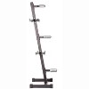 York Barbell 7-Ball Vertical Medicine Ball Storage Rack – Durable Gym Organizer, Space-Saving Design - 3 of 4