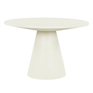 Dexmalle Retro Round Dining Table Minimalist Elegant Table - 1 of 4