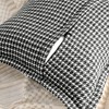 REGALWOVEN Fade-Resistant Houndstooth Decorative Soft Cozy Throw Pillow Covers 2 Pcs - 3 of 4