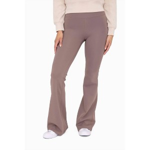 Women's All I Need Flare Pants - mono b - 1 of 4
