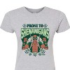 Women's - Marvel - St. Patrick's Day Prone To Shenanigans Fitted Graphic T-Shirt - 2 of 3