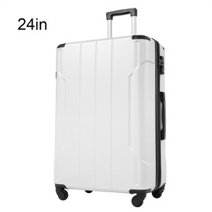 Hardshell Suitcase With Lightweight TSA Approved Locks And 3-level Telescopic Handle Swivel Suitcase Travel Luggage With Expandable Function - 1 of 4